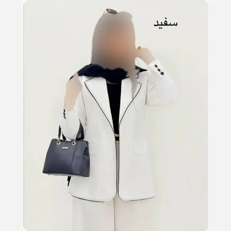 کت تک رویال جنس مازراتی درجه یک رنگ سفید