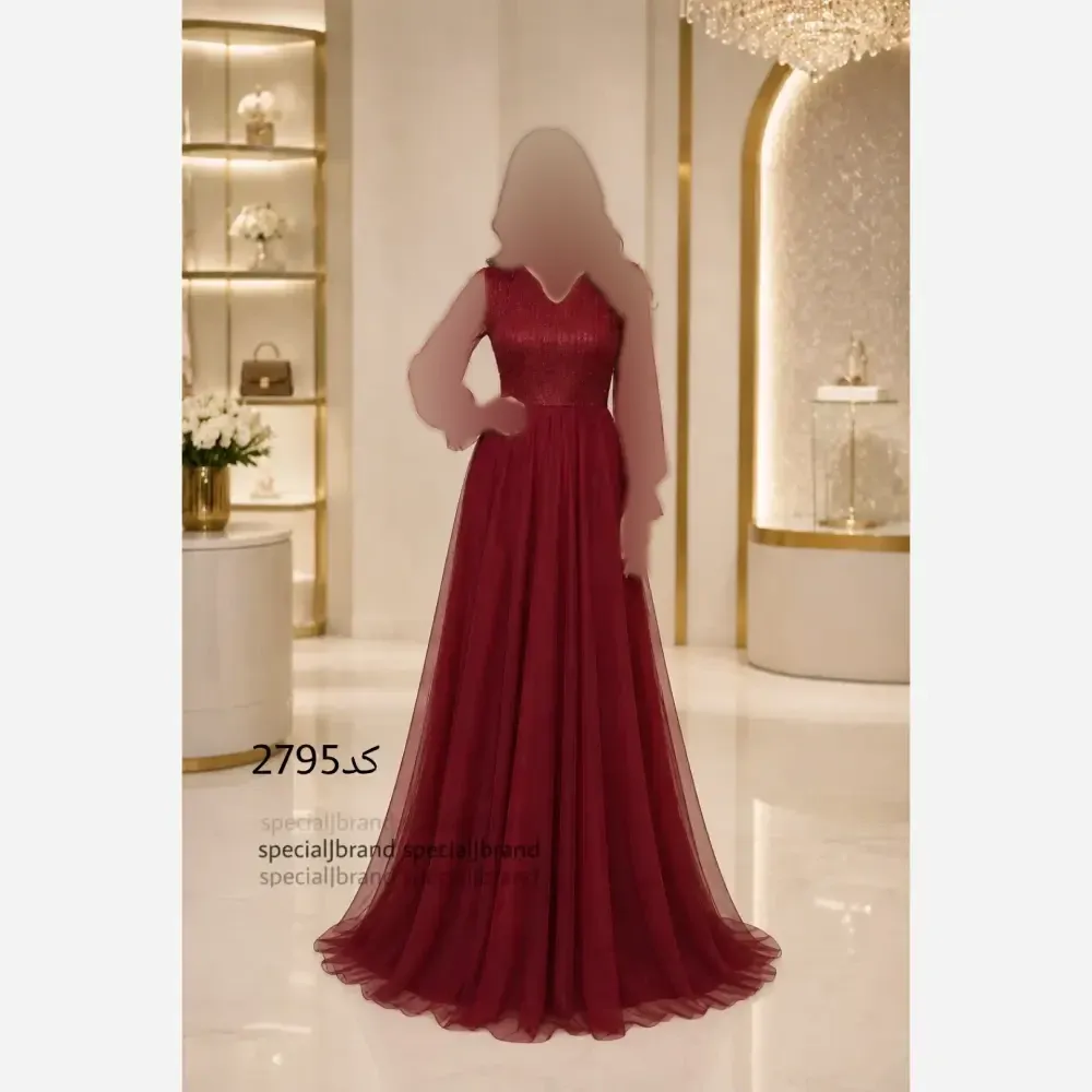 پیراهن مجلسی ماکسی تانیا لمه بارکدی و تور قد 160 زنانه در رنگ بندی مشکی، طوسی، سبز، صورتی، زرشکی و سایزهای 40 تا 50