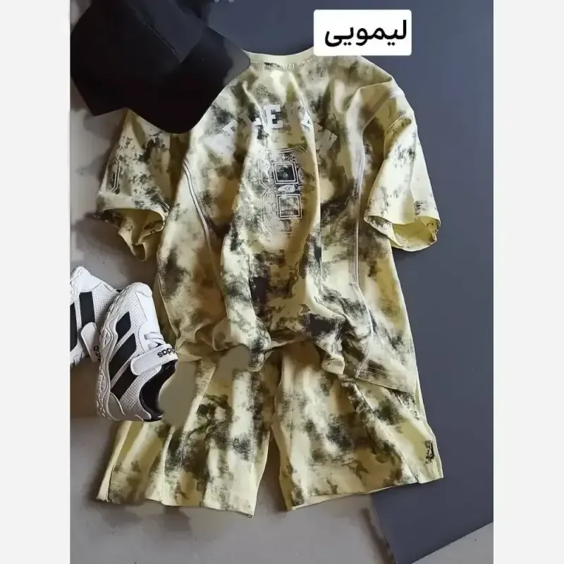 ست ابروبادی لش اسپرت دخترانه و پسرانه سایزبندی 50 تا 65 مناسب 6 تا 13 سال در 6 رنگ پرفروش جنس پنبه یک رو با چاپ زول
