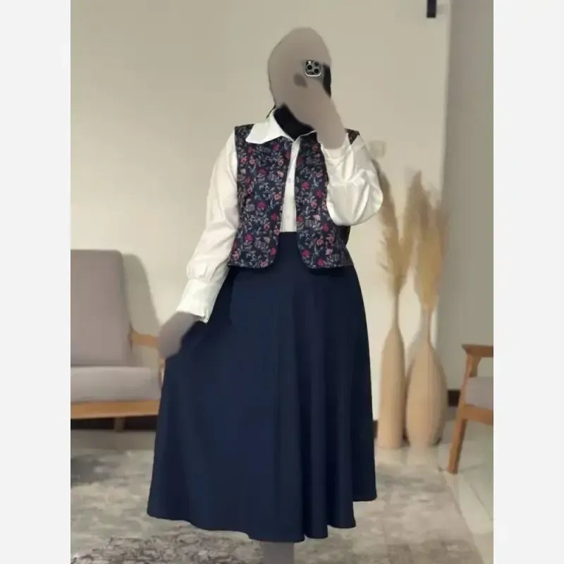 ست شومیز و شلوار زنانه لینن شانتون آناهیتا فری سایز