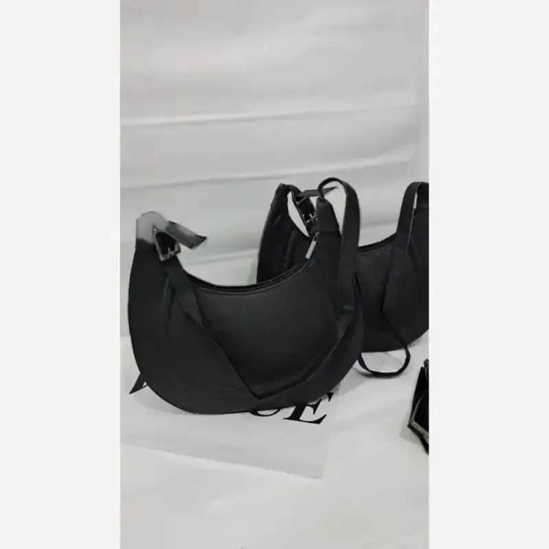 کیف مهرلین چرم مشکی سایز 15 در 20