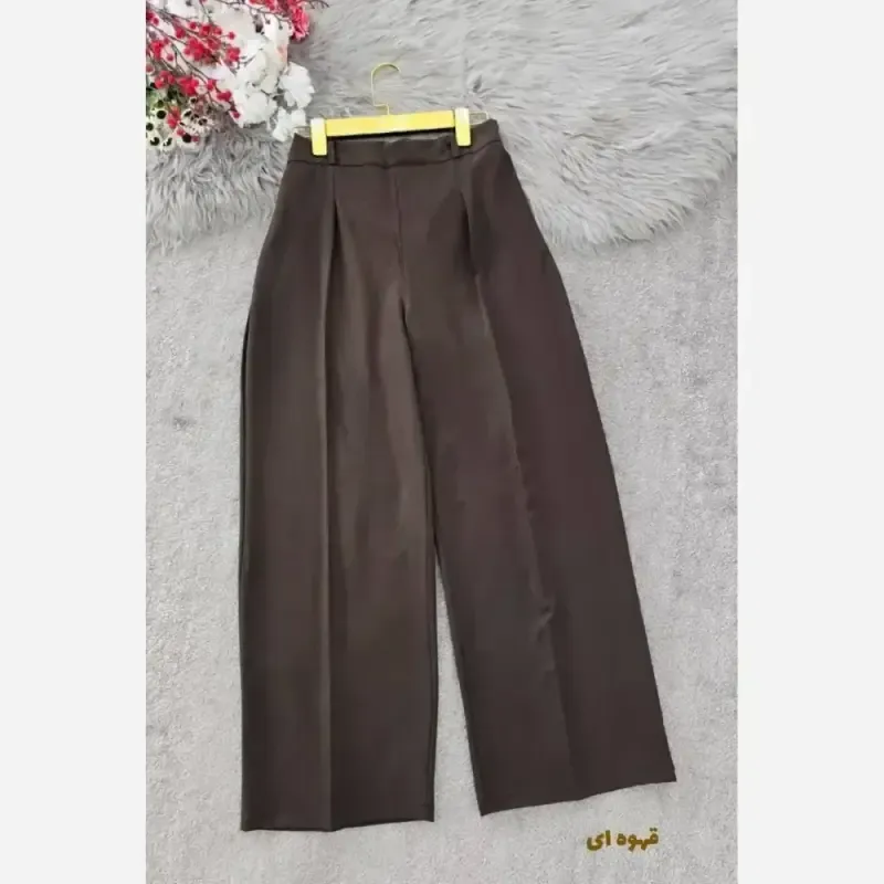 شلوار بگ زنانه جنس بزیاق رنگ بندی متنوع سایز L تا XXL