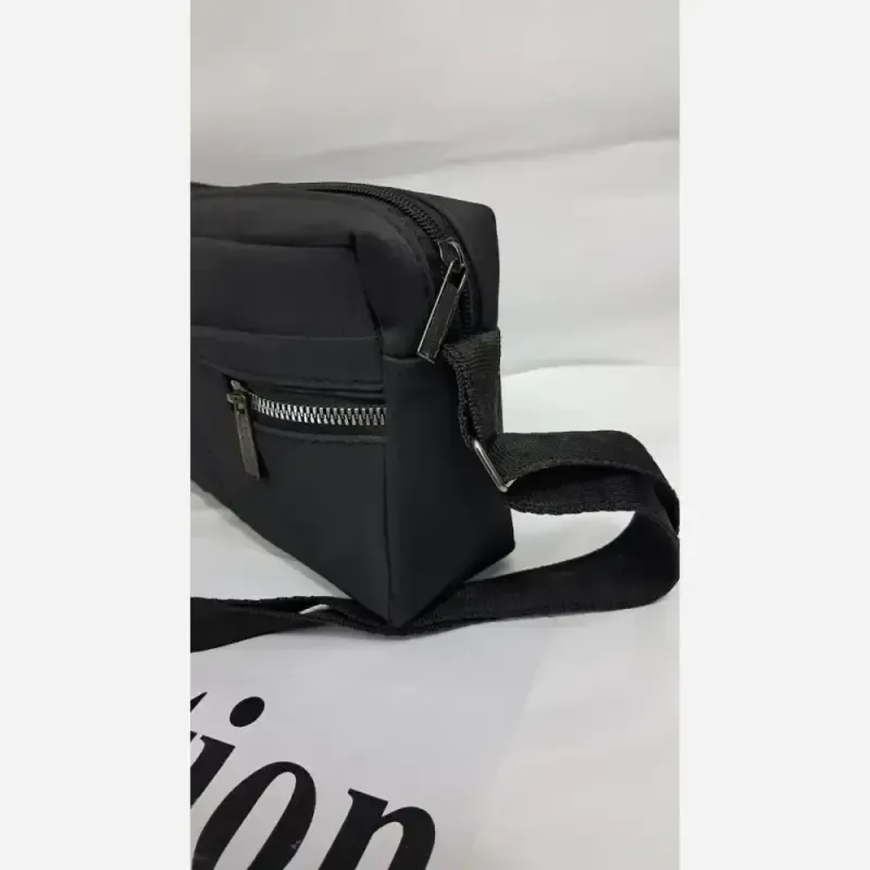 کیف دوشی زنانه مدل Pegah جنس نانسی مشکی سایز 13*20