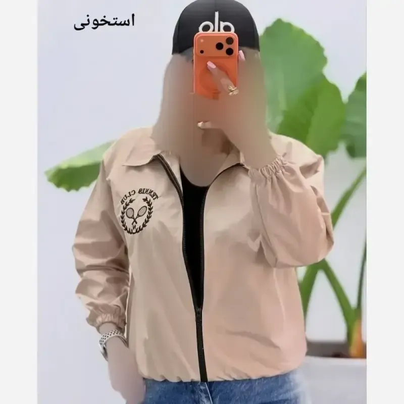 بامبر تنیس تی سی ضد آب فری سایز زنانه با طرح گلدوزی شده