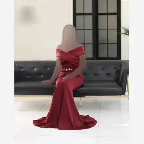 ماکسی مجلسی مدل پینار سنگ دوزی شده قواصی و ساتن سایز 38 تا 50 رنگ سبز زرشکی مشکی سرمه ای