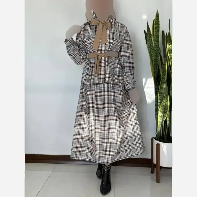 ست کت دامن پاییزه مخمل موهر درجه یک شیدا