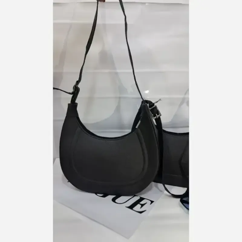 کیف چرم زنانه مدل jondaa رنگ مشکی سایز 15 در 20