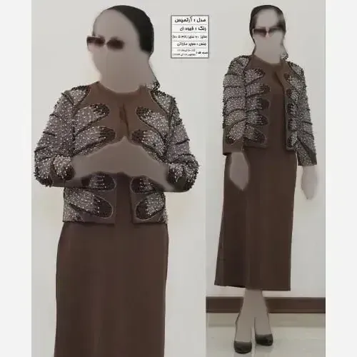 کت سارافون زنانه آرتمیس بیگ سایز سوپر مازراتی رنگ مشکی قهوه ای سورمه ای