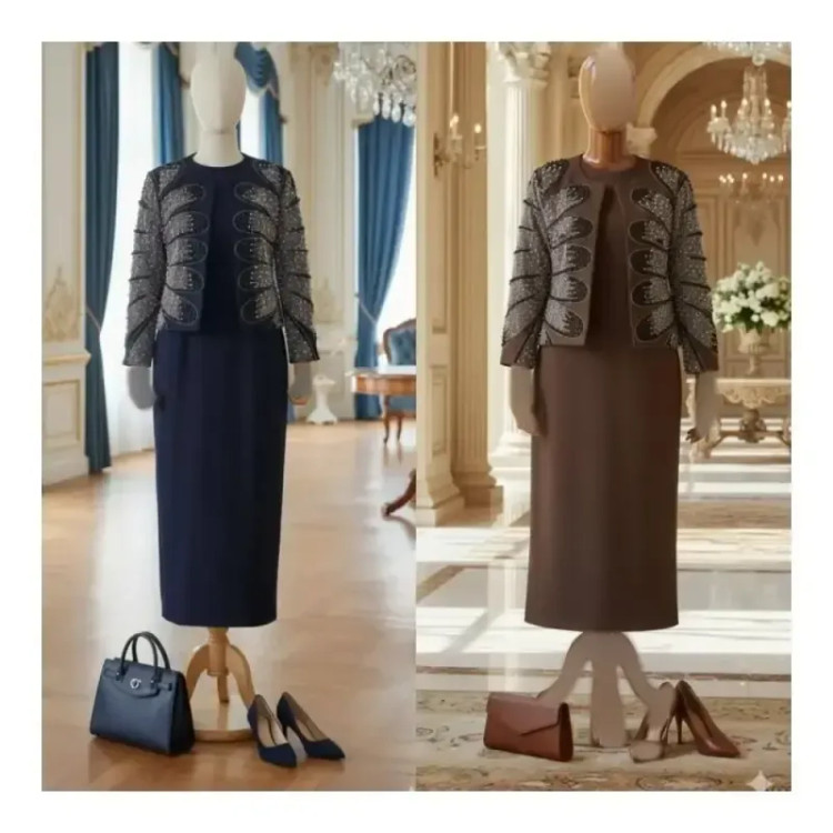 کت سارافون زنانه آرتمیس بیگ سایز سوپر مازراتی رنگ مشکی قهوه ای سورمه ای