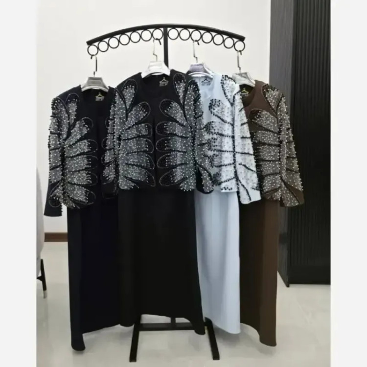 کت سارافون زنانه آرتمیس بیگ سایز سوپر مازراتی رنگ مشکی قهوه ای سورمه ای