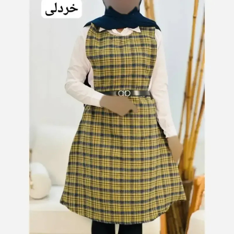 سه تکه رعنا سارافون فوتر پشمی و شومیز داکرون فری سایز