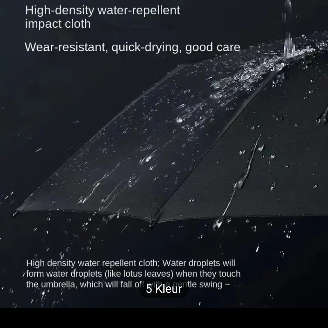 چتر اتوماتیک تاشو برند RST مدل هپی سوان ضد باد 8 فنر با کاور