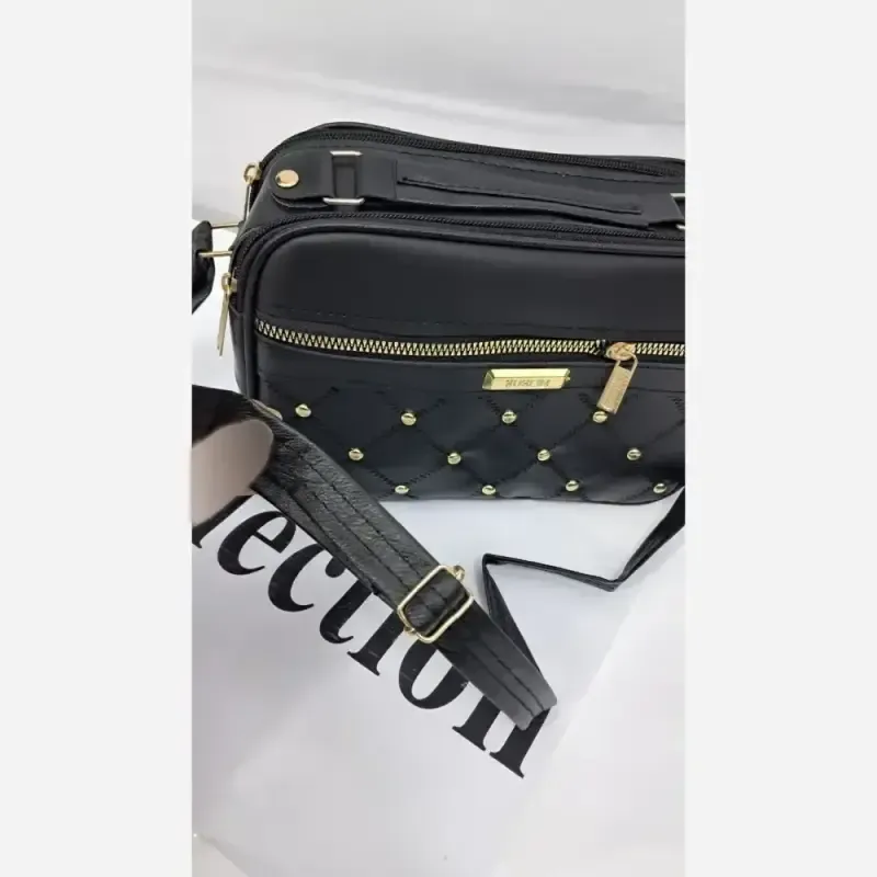 کیف دوشی ماهک چرم سایز 15 در 20