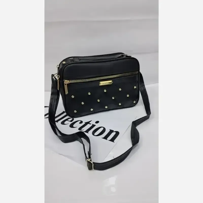 کیف دوشی ماهک چرم سایز 15 در 20