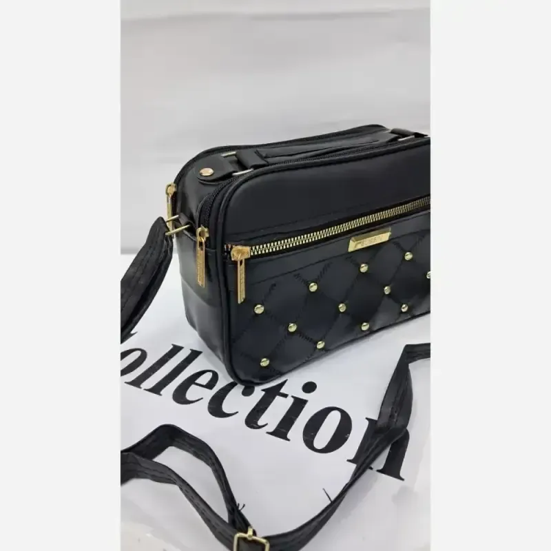 کیف دوشی ماهک چرم سایز 15 در 20