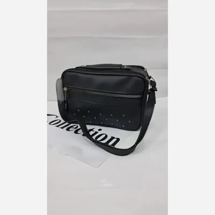 کیف دوشی ماهک چرم سایز 15 در 20