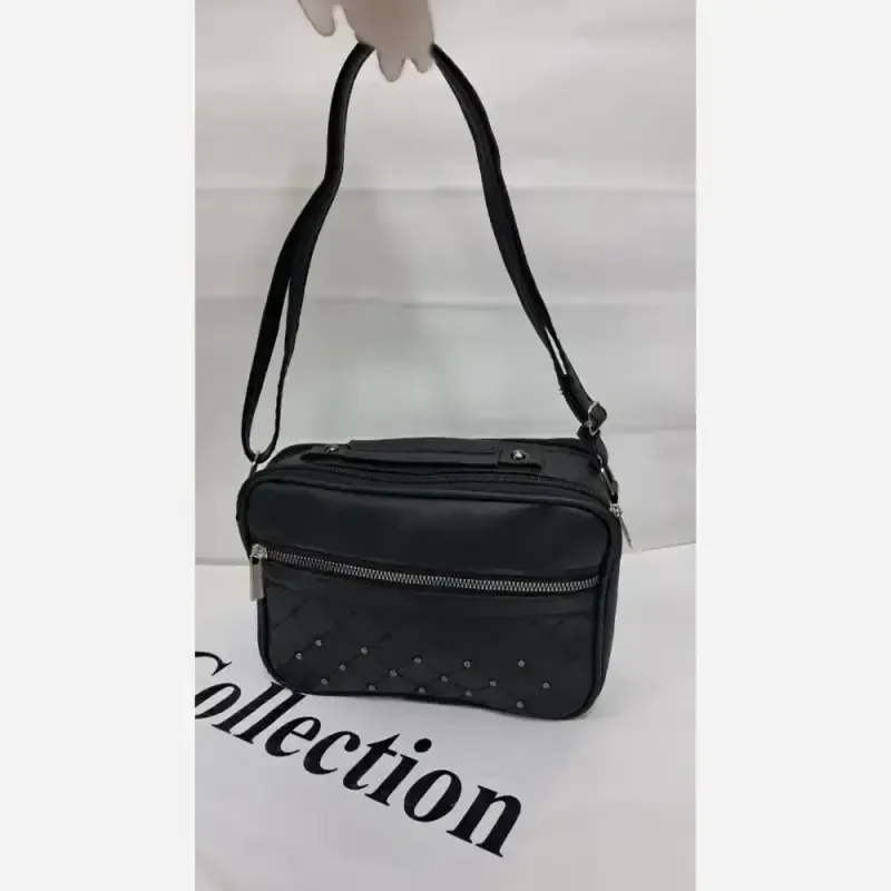 کیف دوشی ماهک چرم سایز 15 در 20