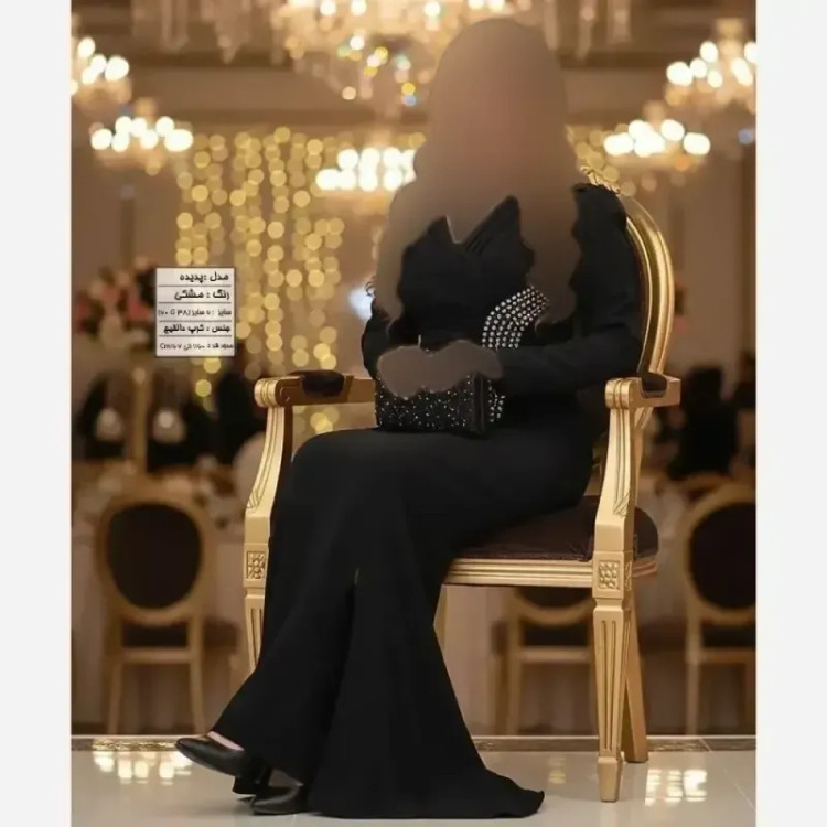 پیراهن مجلسی زنانه مدل همتا جسیمکو و ساتن سنگ دوزی شده رنگ سبزماچا