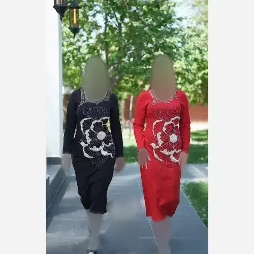 لباس میدی مجلسی زنانه کرپ کش دالقیچ قد 120 رنگ سبز سایز 38 تا 42