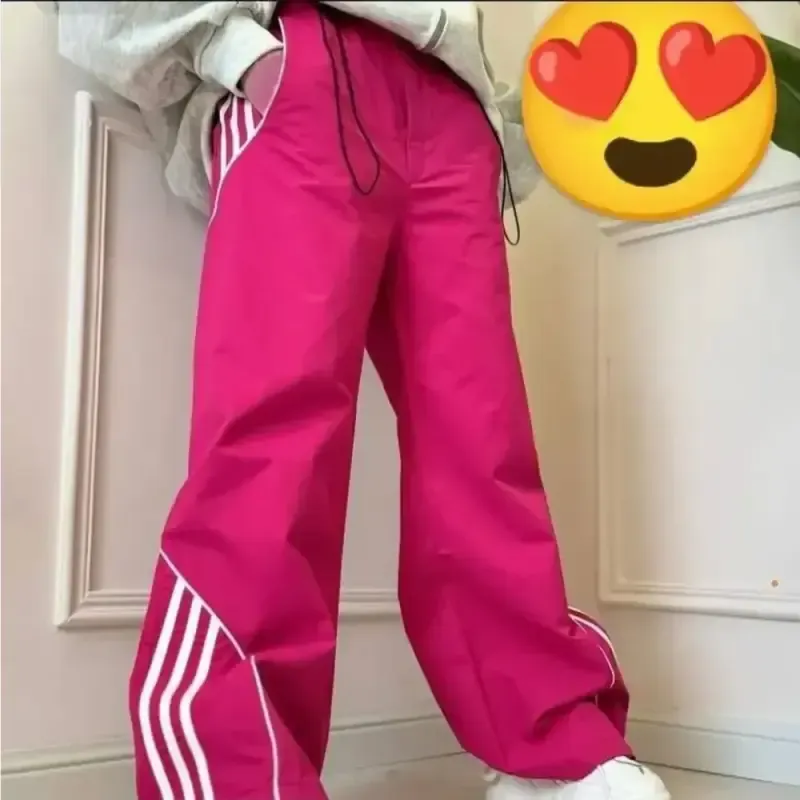 شلوار کتان زارا سه خط زنانه اسپرت گت دار
