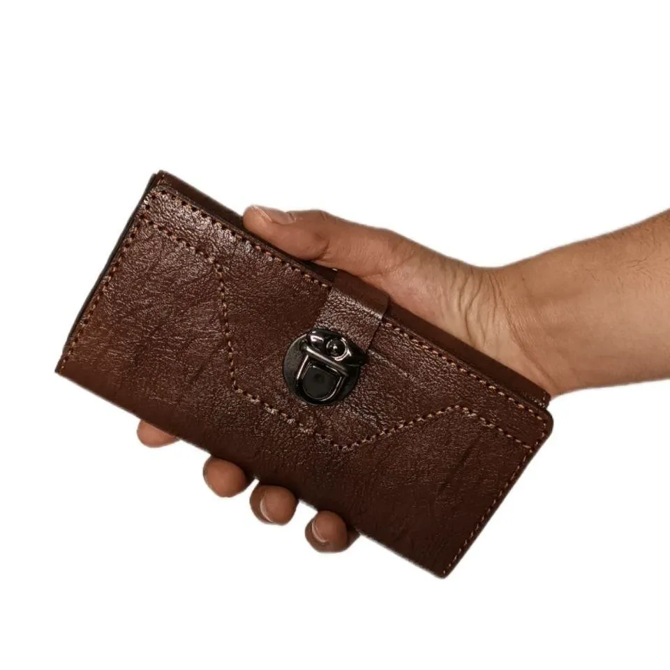 کیف پول موبایل سه لت هوشمند با جای موبایل و پول و کارت و جعبه هدیه هاردباکس