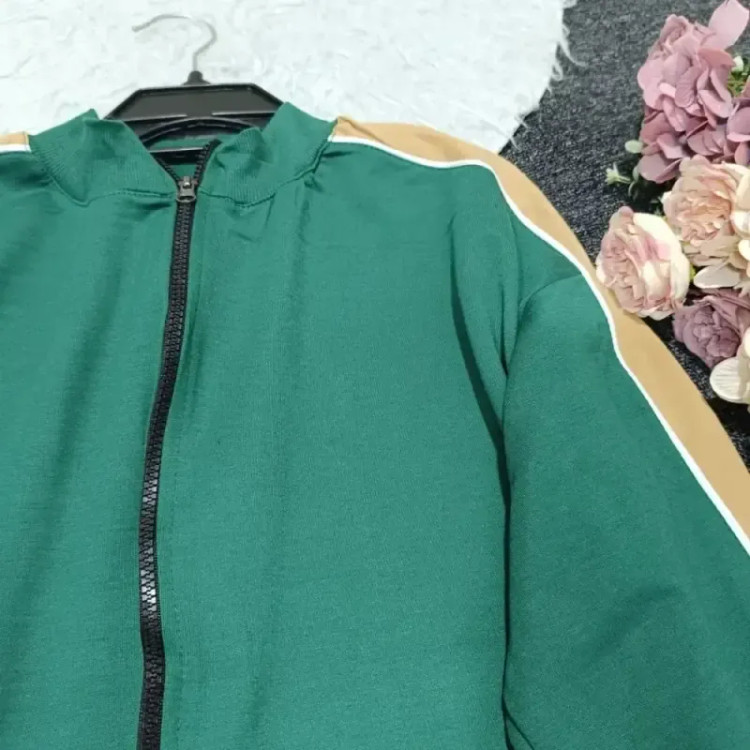 ست سویشرت شلوار زنانه ماهک جنس گلکسی پنبه درجه یک سایز فری سایز