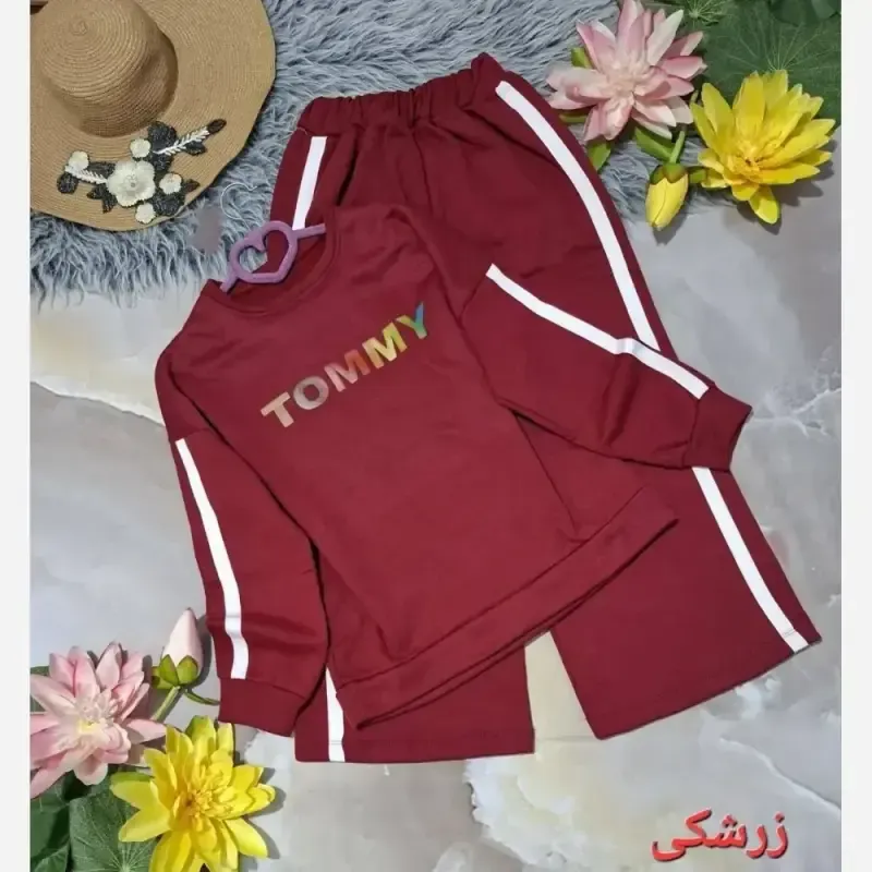ست دورس و شلوار نیم بگ توکرکی تینیجری فری سایز