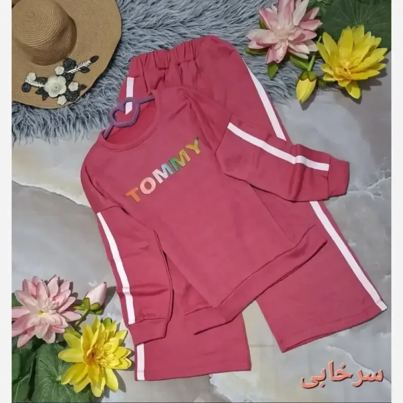 ست دورس و شلوار نیم بگ توکرکی تینیجری فری سایز