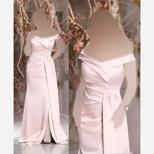 ماکسی مجلسی زنانه مدل تیارا ساتن آمریکایی قد 155