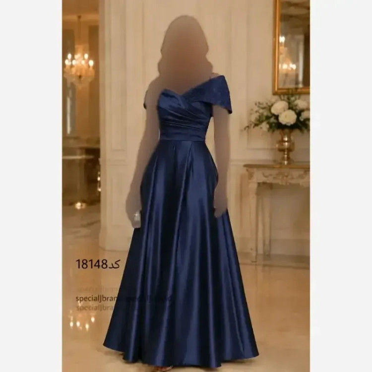 ماکسی مجلسی زنانه ساتن بارانیا