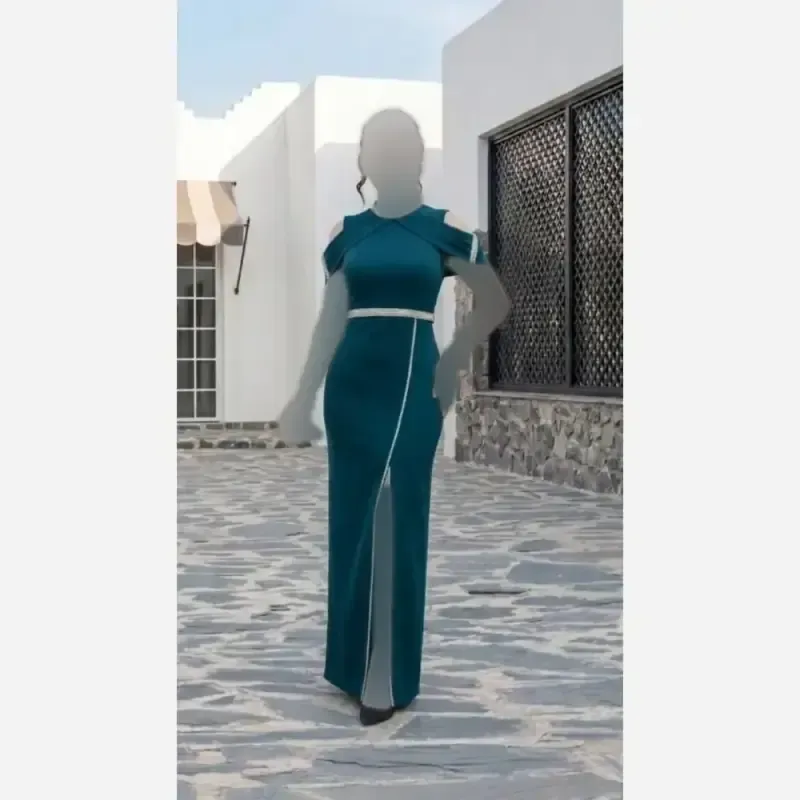 مدل شاپرک جنس پارچه غواصی سایز 36 تا 48 رنگ مشکی
