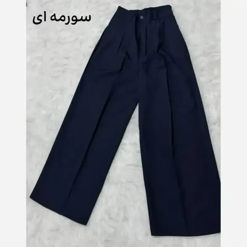 شلوار تمام بگ ریزشی بزایاق جنس بزایاق گرم بالا
