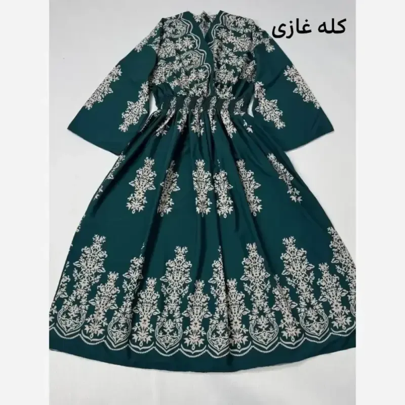 پیراهن ساحلی ترمه فلور بوگاتی فری سایز 38 تا 52