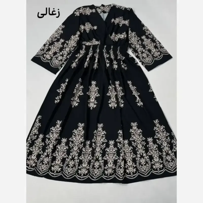 پیراهن ساحلی ترمه فلور بوگاتی فری سایز 38 تا 52