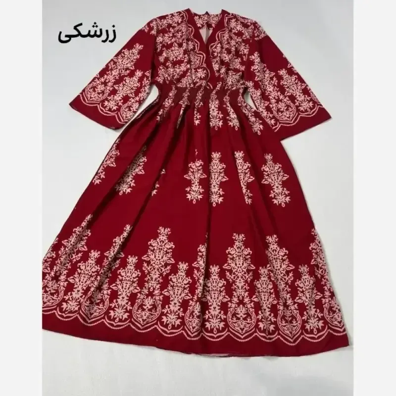 پیراهن ساحلی ترمه فلور بوگاتی فری سایز 38 تا 52