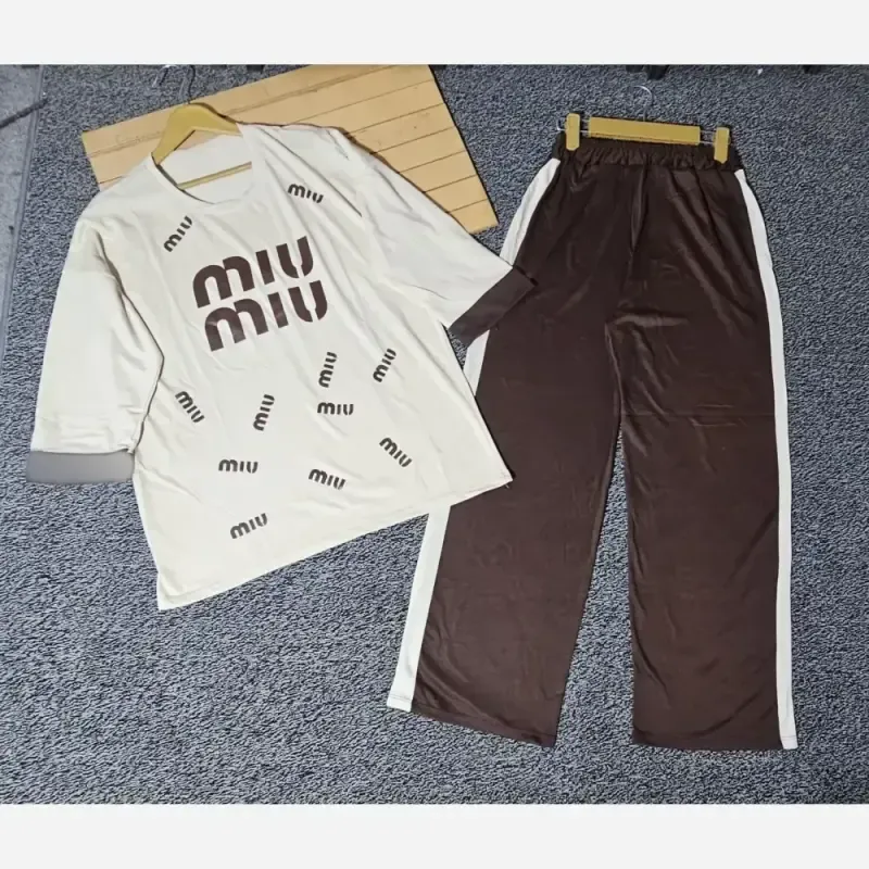 ست کرمی mio mio جنس اسپان گلکسی سایز 38 تا 48