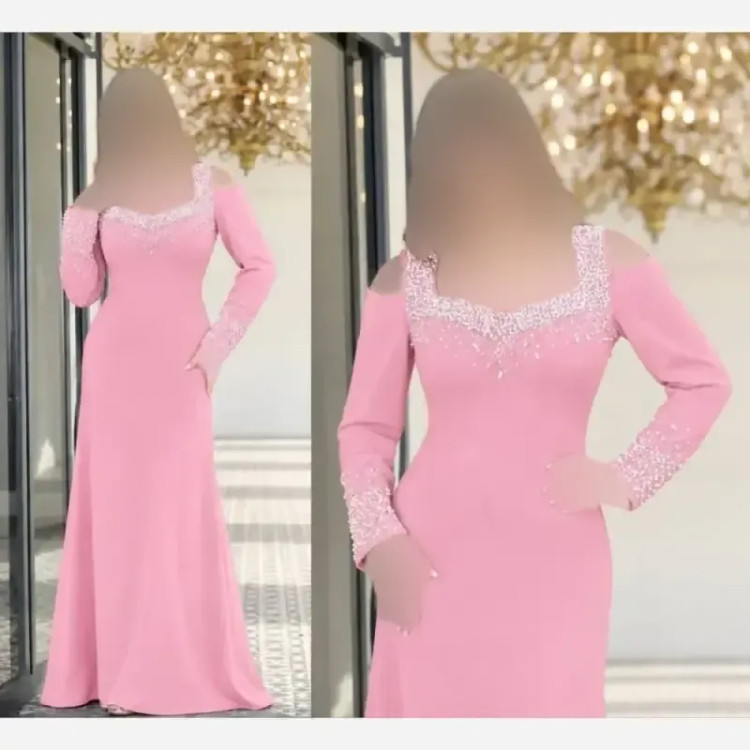 پیراهن مجلسی اطلس دودامنه جنس دانتل مخمل و ساتن زارا رنگ مشکی و سرمه ای سایز 36 تا 50