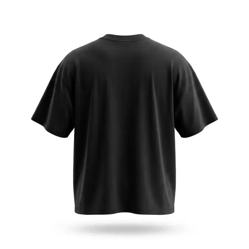 تیشرت مشکی طرح هشت پا آشپز جنس پارچه ماکان