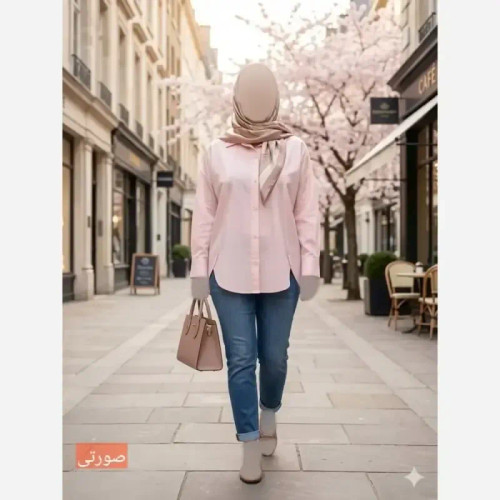 تونیک لینن زنانه مدل ملین سایز بزرگ 38 تا 50