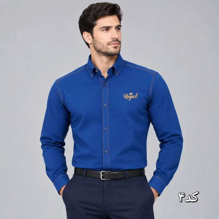 پیراهن مردانه بنگال کشی اندامی سایز L تا 2XL